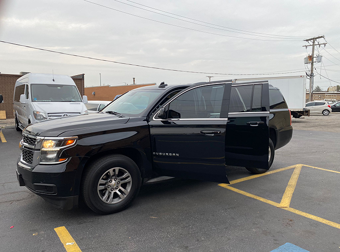 Sbm limo service Chevrolet suburban Sport